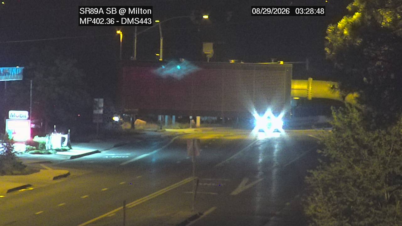 SR-89A @Milton live camera view