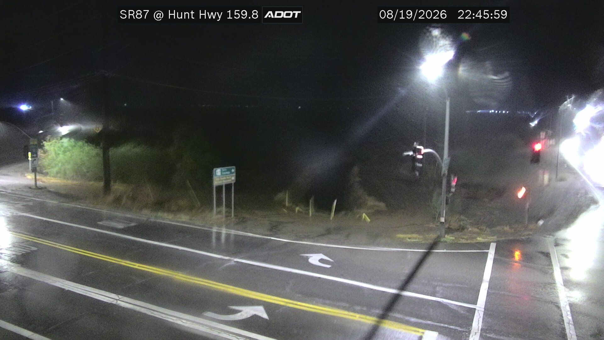 SR-87 @Hunt Highway live camera view