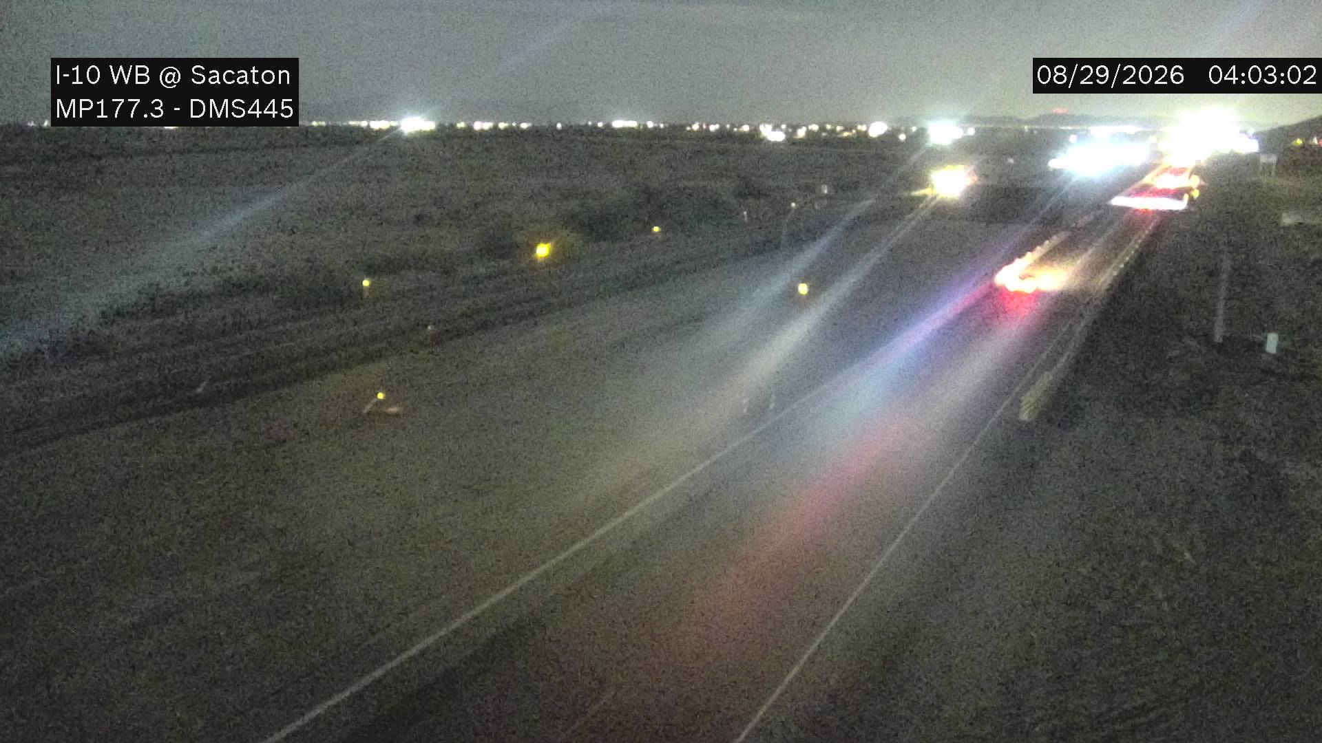 I-10 @Sacaton live camera view