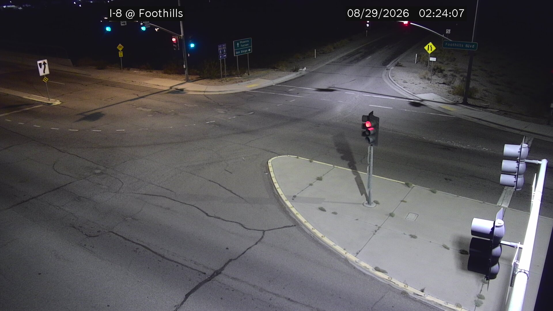 I-8 @Foothills live camera view