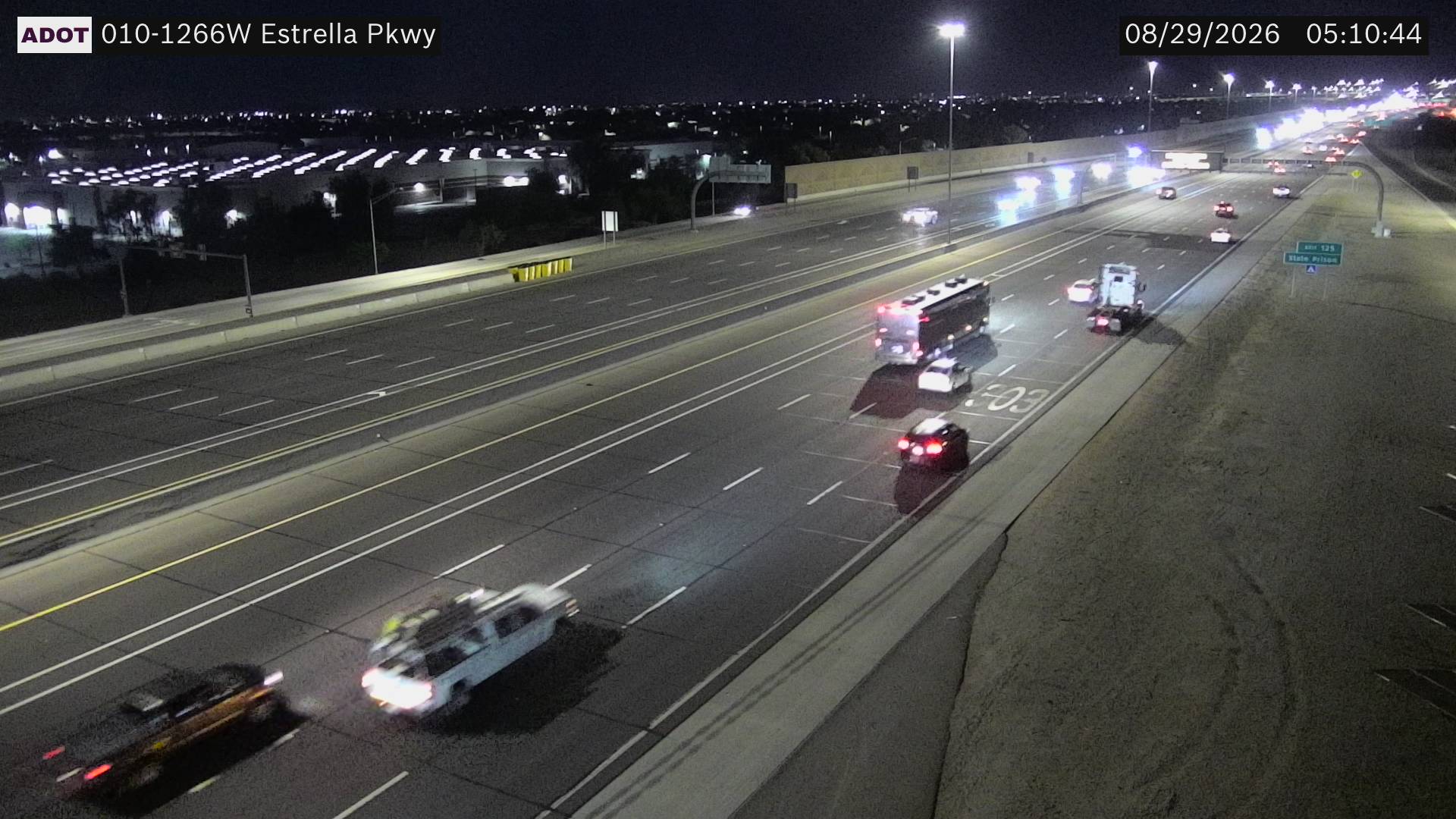 I-10 @Estrella Pkwy live camera view