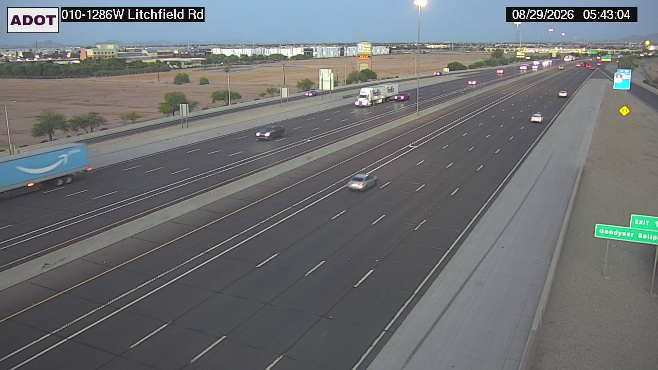 I-10 @Litchfield Rd live camera view