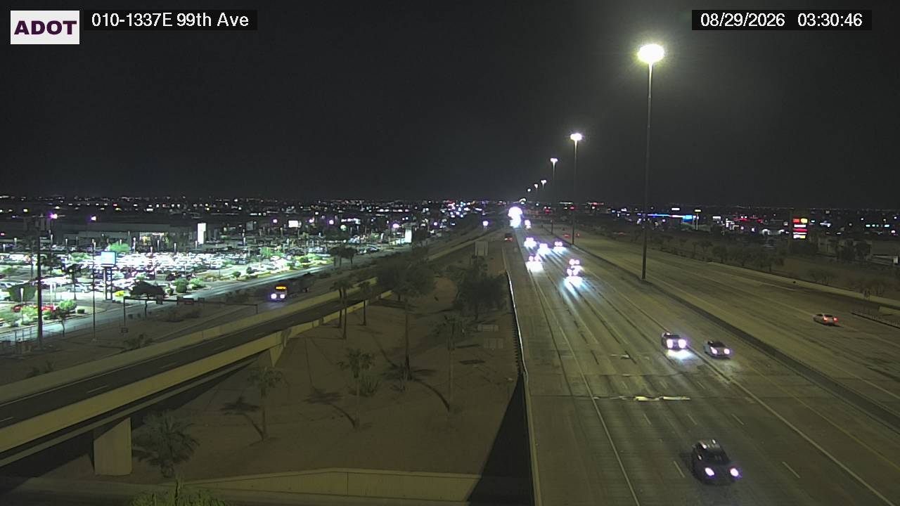 I-10 @W of L-101 live camera view