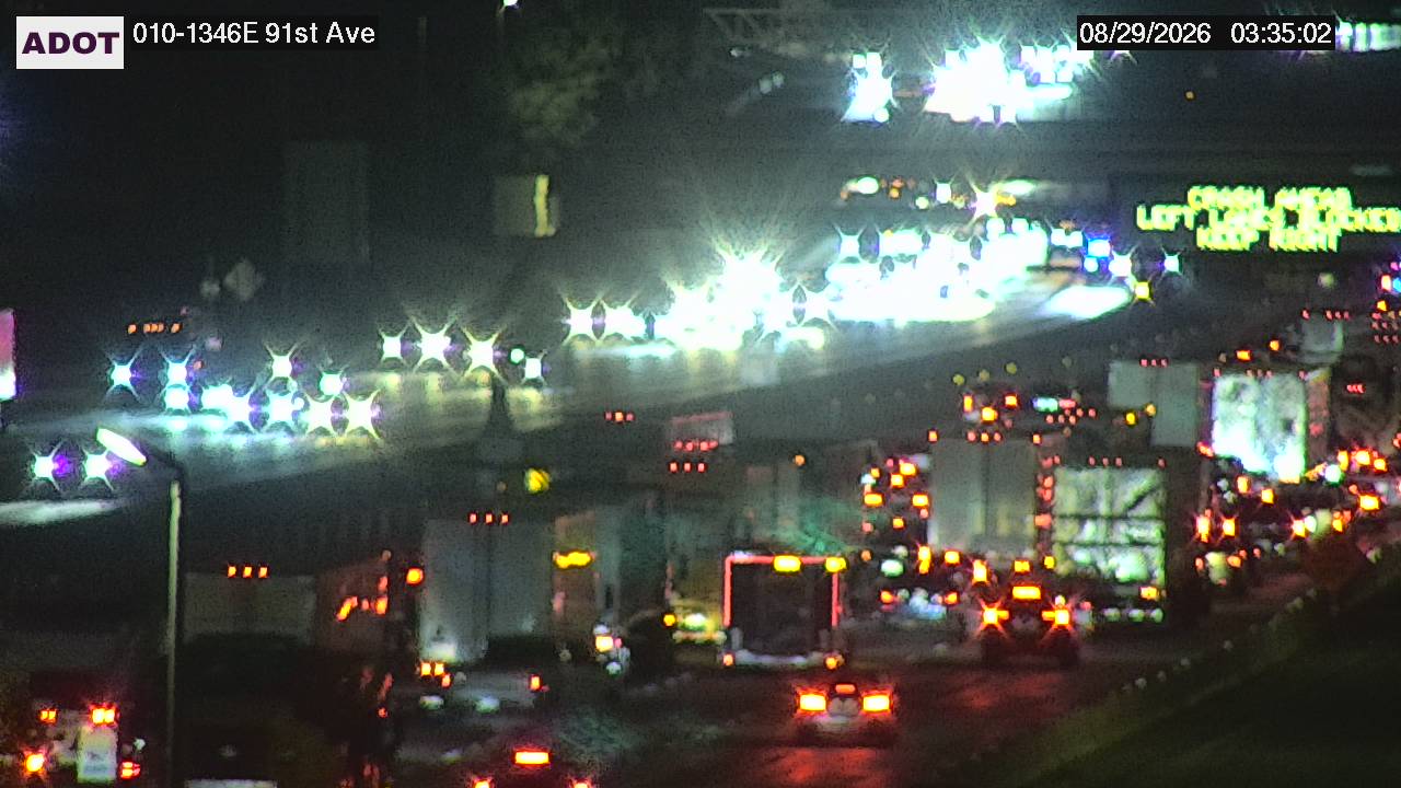 I-10 @91st Ave live camera view