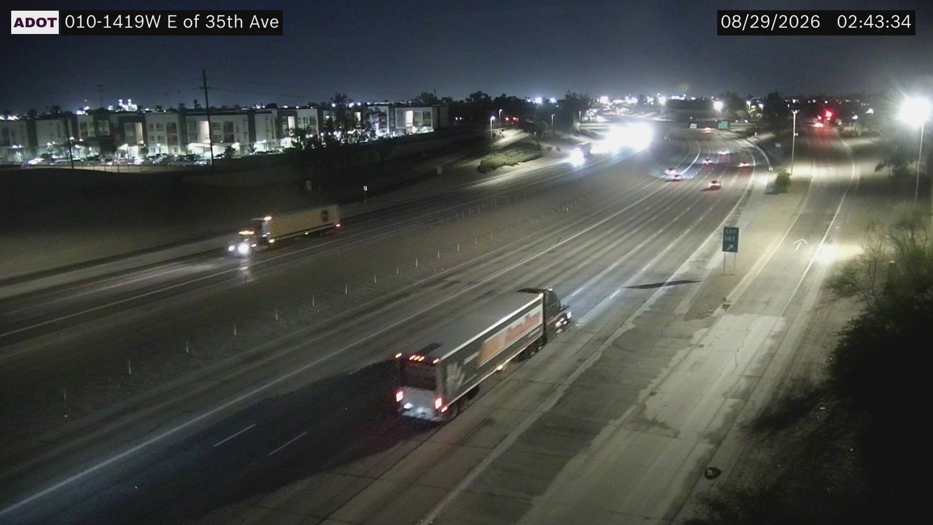 I-10 @E of 35th Ave live camera view