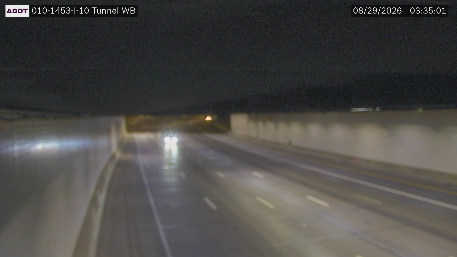 I-10 @Tunnel WB live camera view