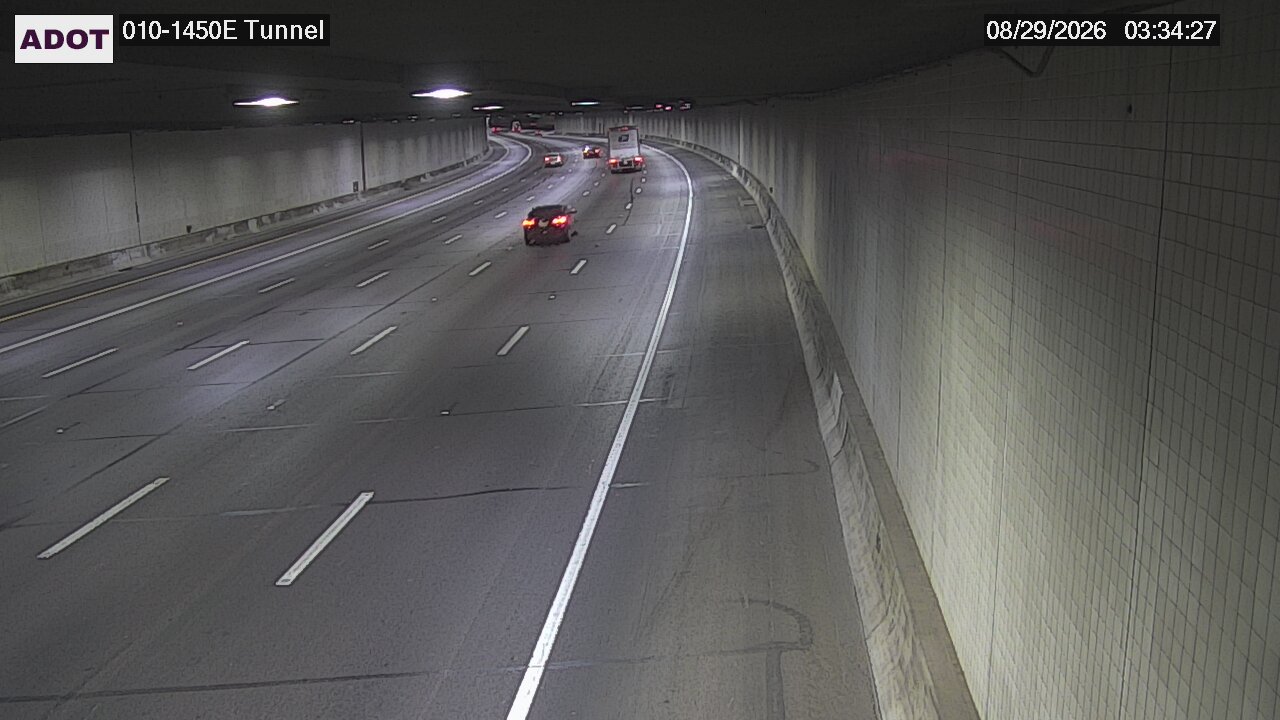 I-10 @Tunnel EB live camera view