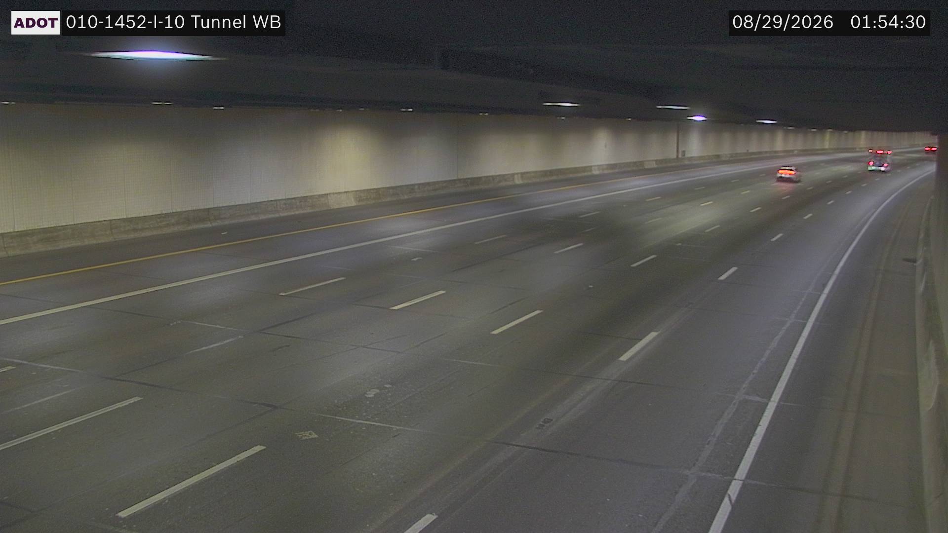 I-10 @Tunnel WB live camera view