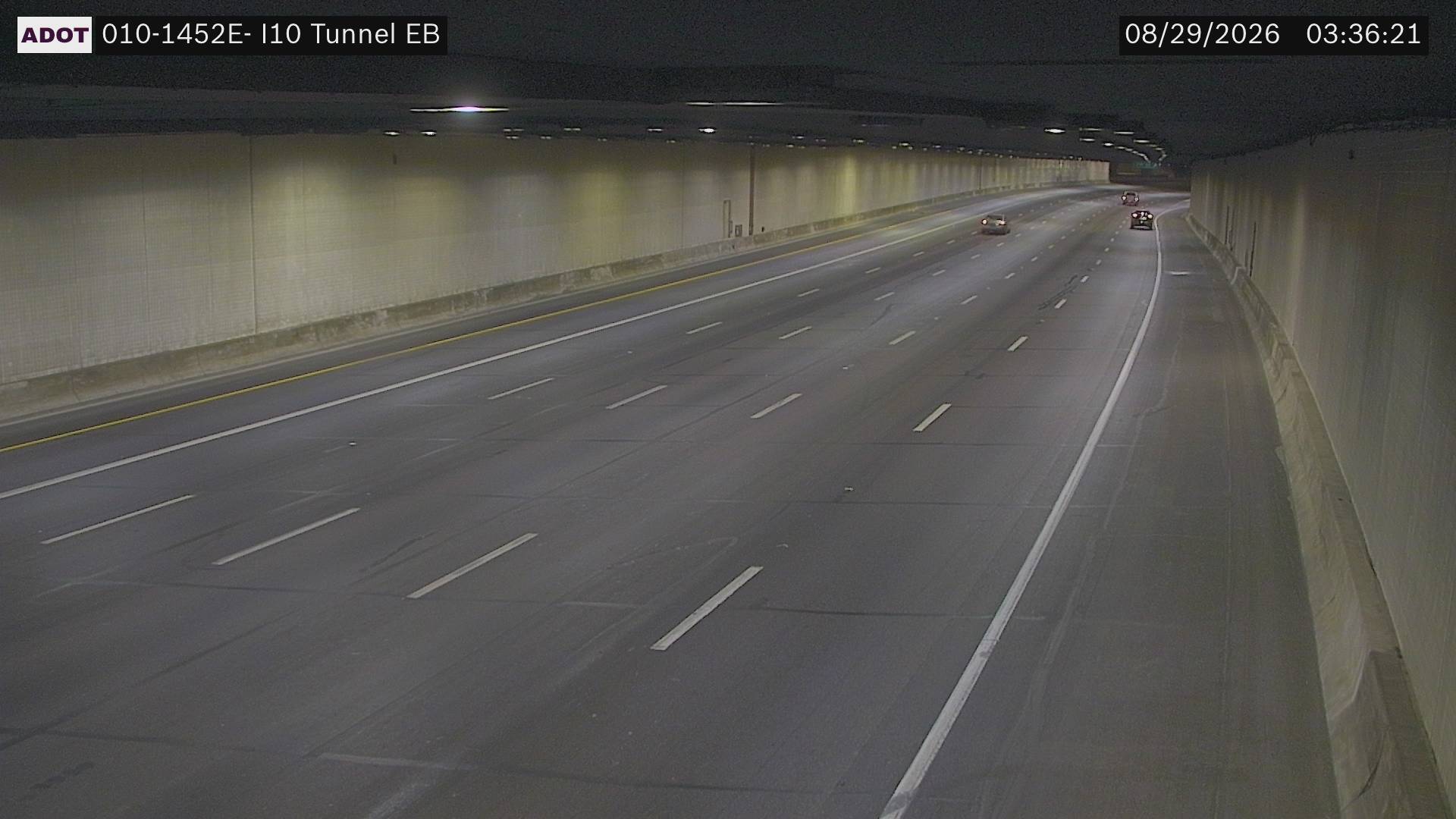I-10 @Tunnel EB live camera view