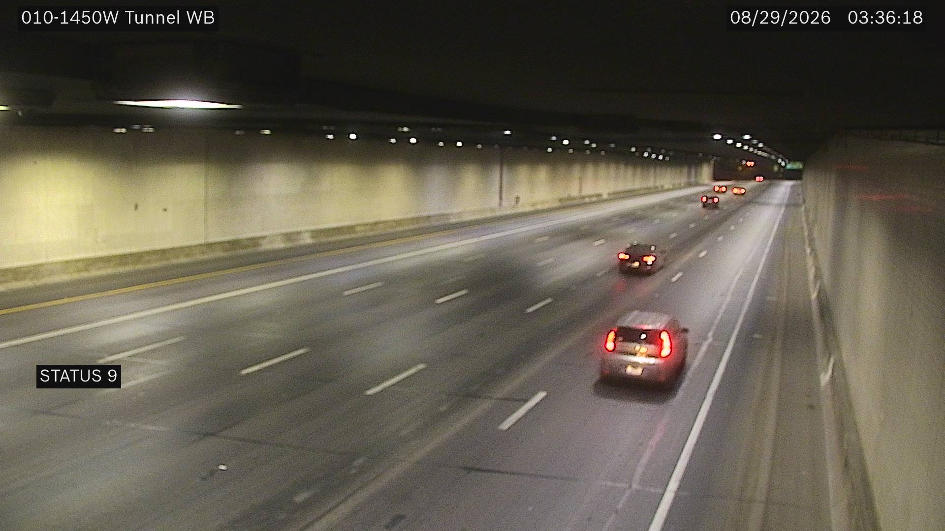 I-10 @Tunnel WB live camera view