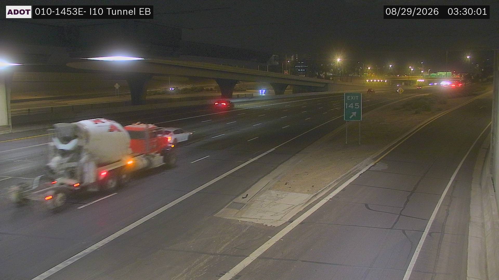 I-10 @Tunnel EB live camera view