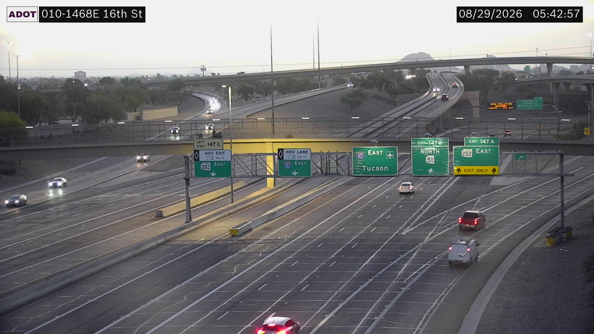 I-10 @16th St live camera view