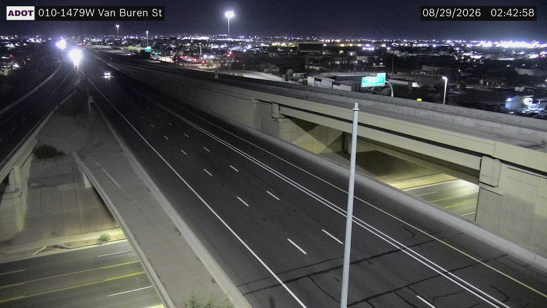 I-10 @Van Buren St live camera view