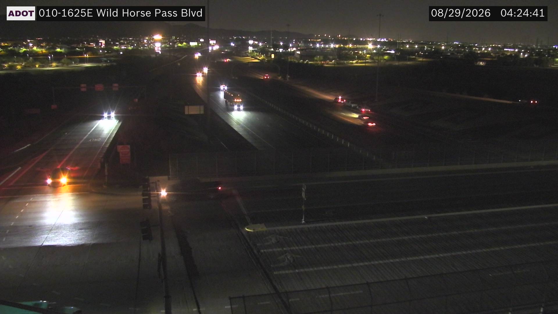 I-10 @Wild Horse Pass Blvd live camera view