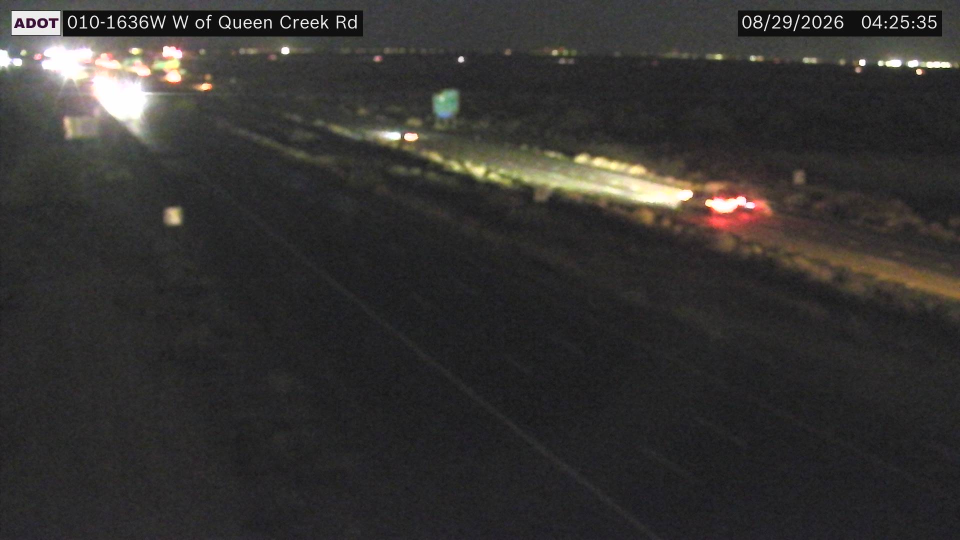 I-10 @W of Queen Creek Rd live camera view