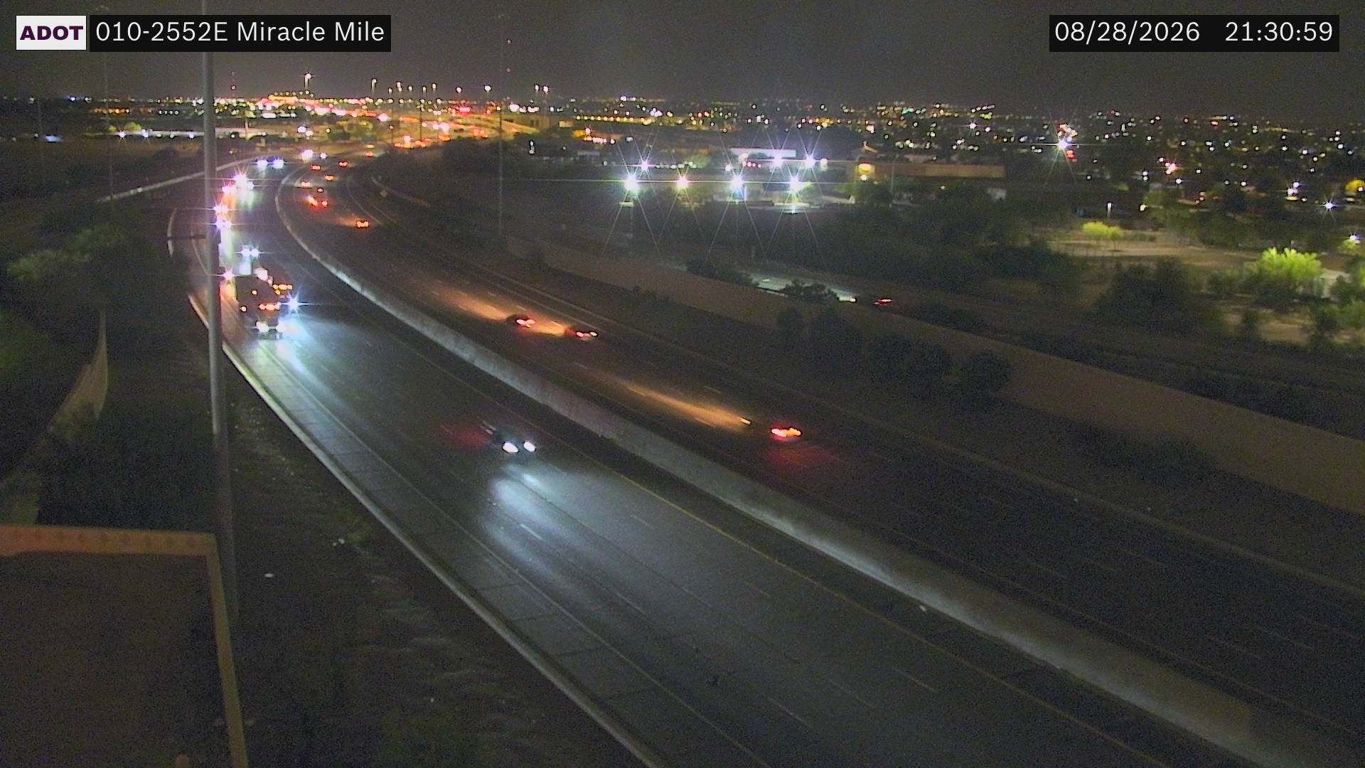 I-10 @Miracle Mile live camera view
