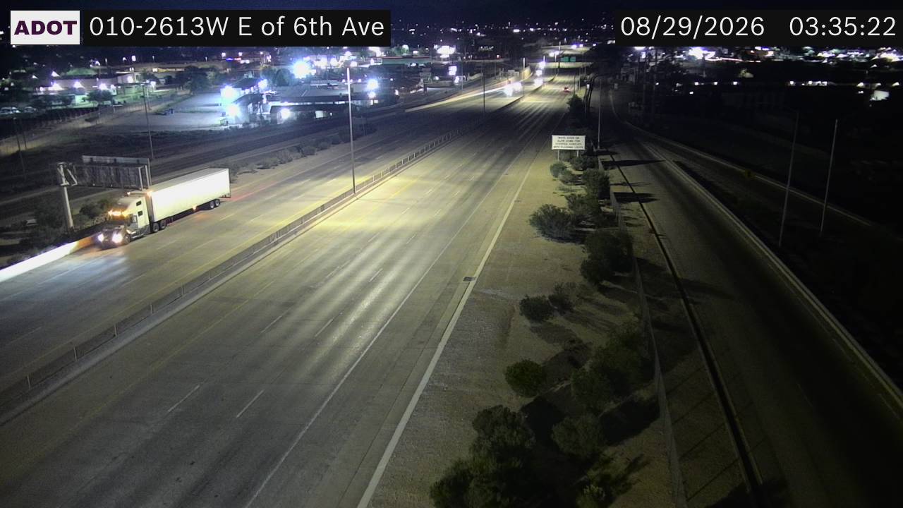 I-10 @E of 6th Ave live camera view