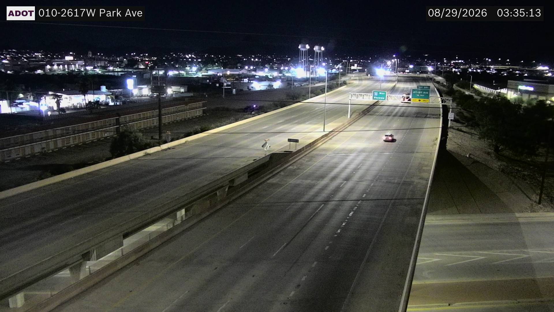 I-10 @Park Ave live camera view