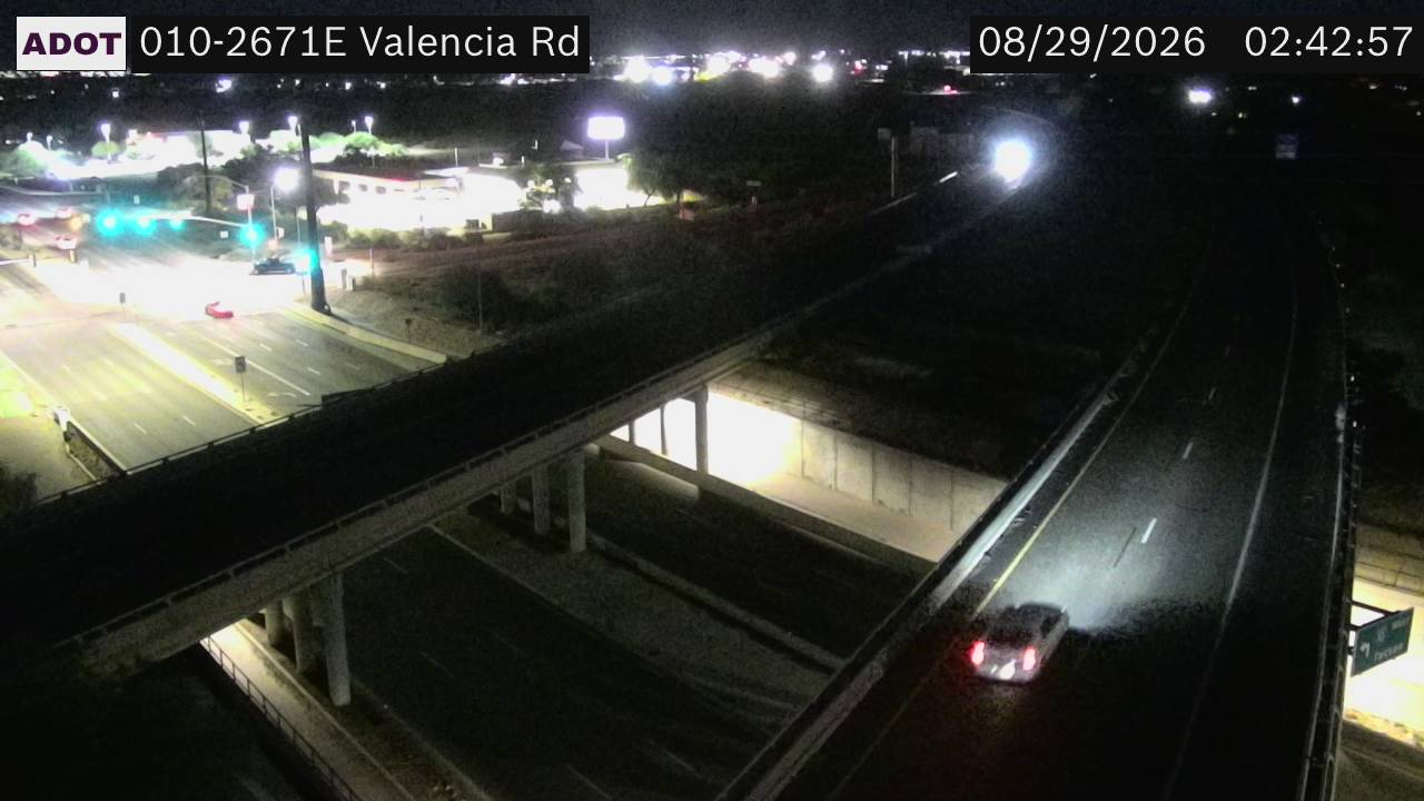 I-10 @Valencia Rd live camera view