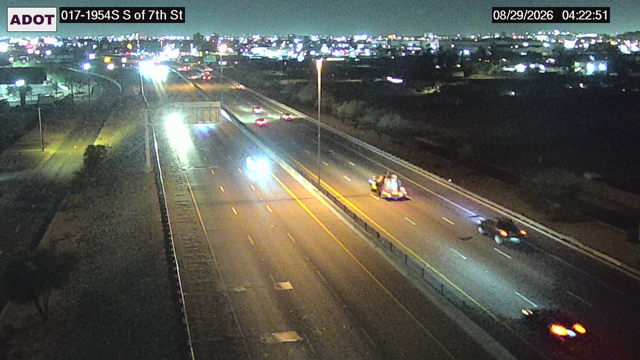 I-17 @S of 7th St live camera view