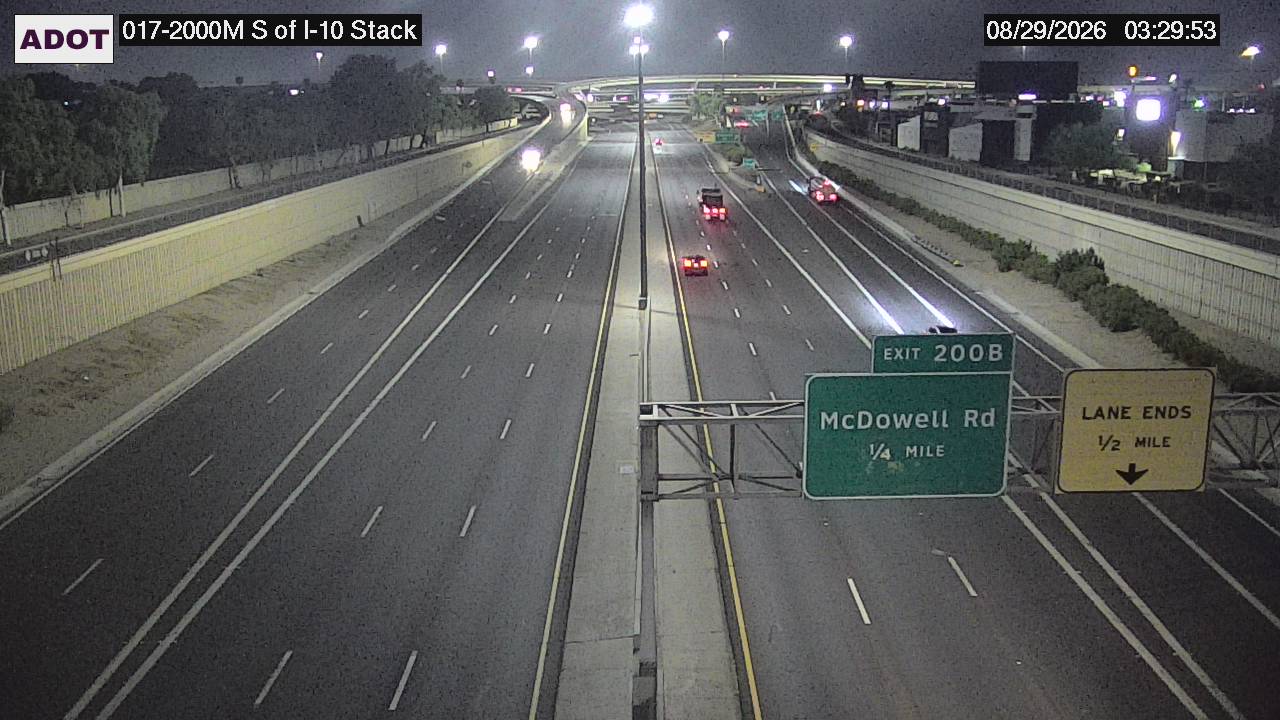 I-17 @S of I-10 Stack live camera view