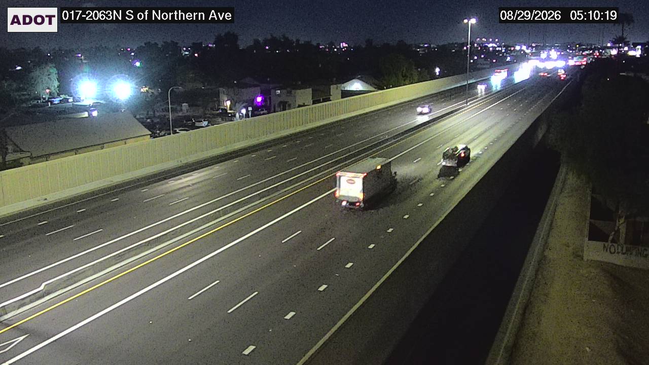 I-17 @S of Northern Ave live camera view