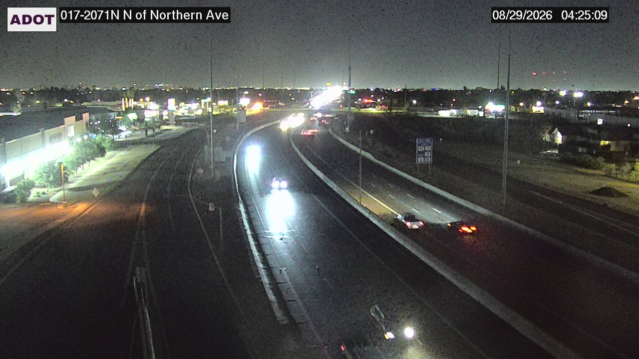 I-17 @N of Northern Ave live camera view