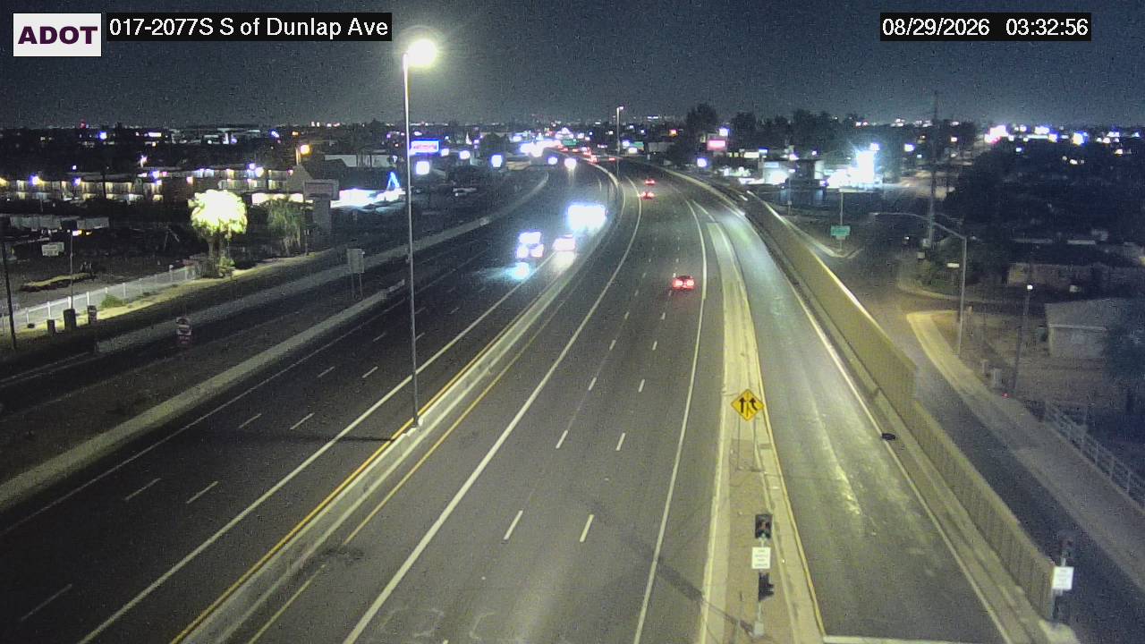 I-17 @S of Dunlap Ave live camera view
