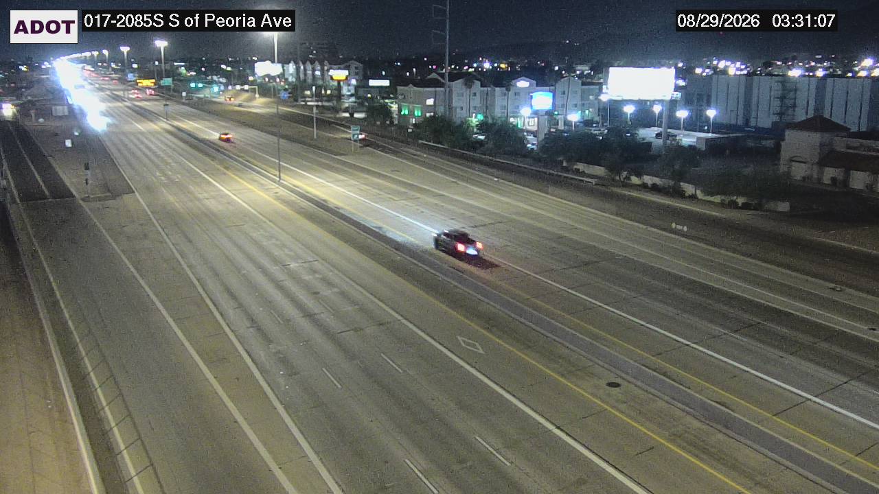 I-17 @S of Peoria Ave live camera view