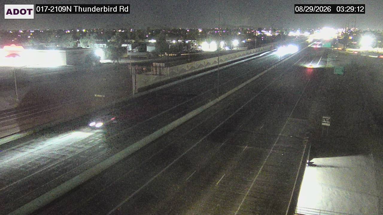 I-17 @Thunderbird Rd live camera view