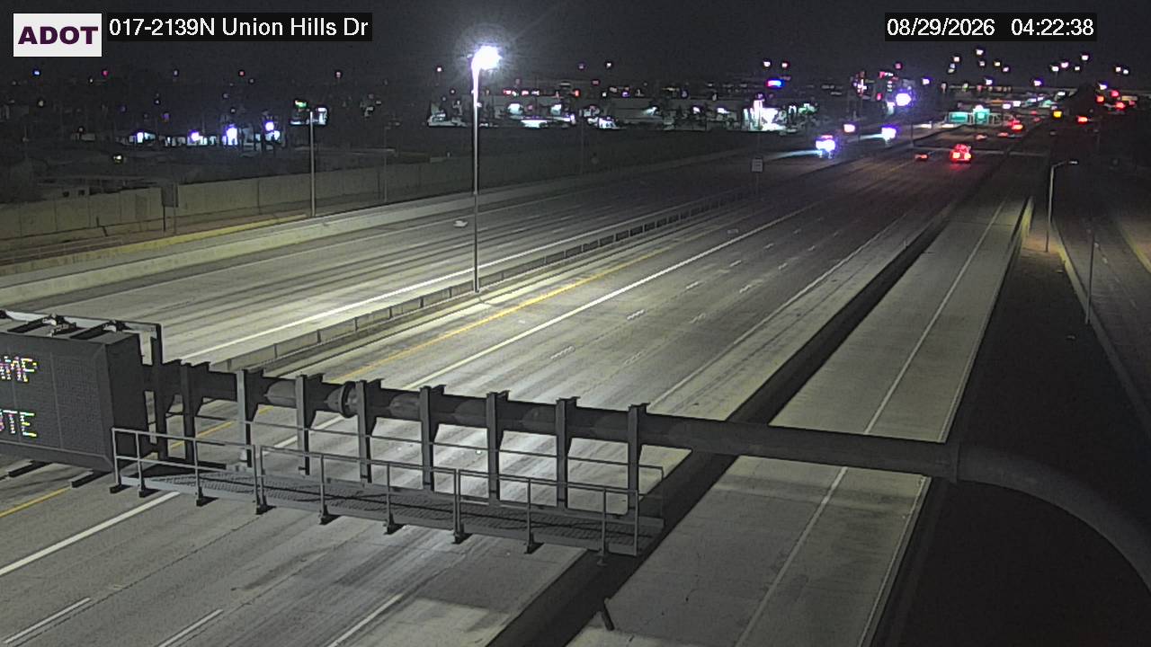 I-17 @Union Hills Dr live camera view