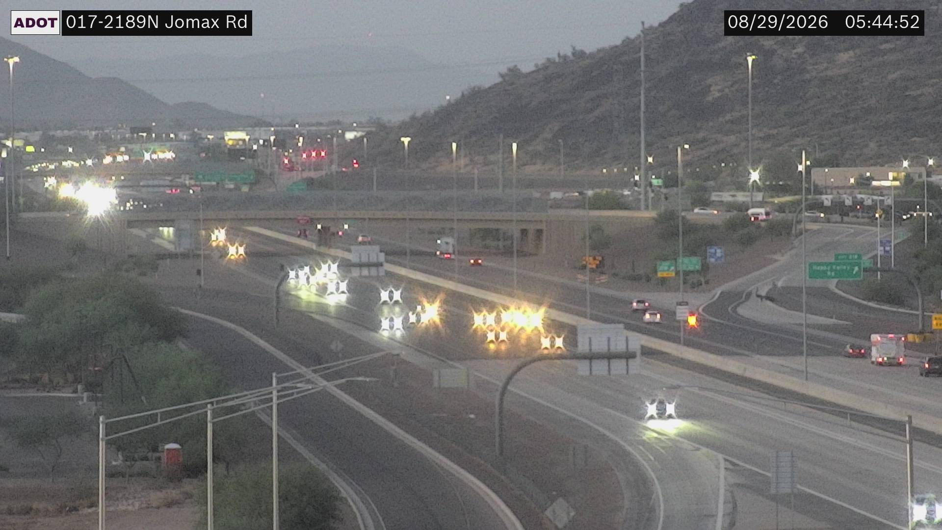 I-17 @Jomax Rd live camera view