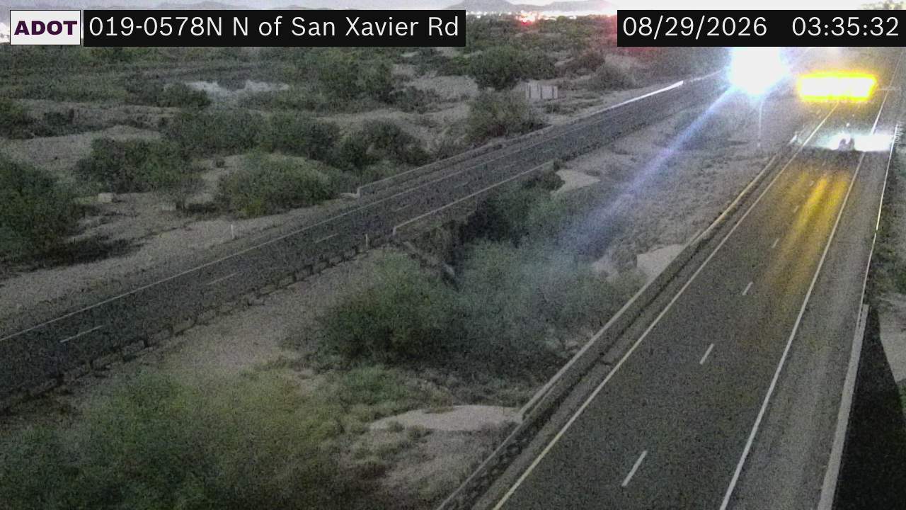 I-19 @N of San Xavier Rd live camera view