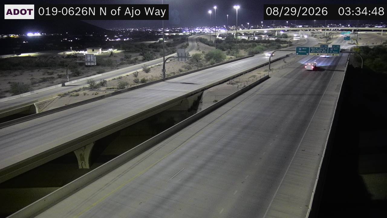 I-19 @N of Ajo Way live camera view