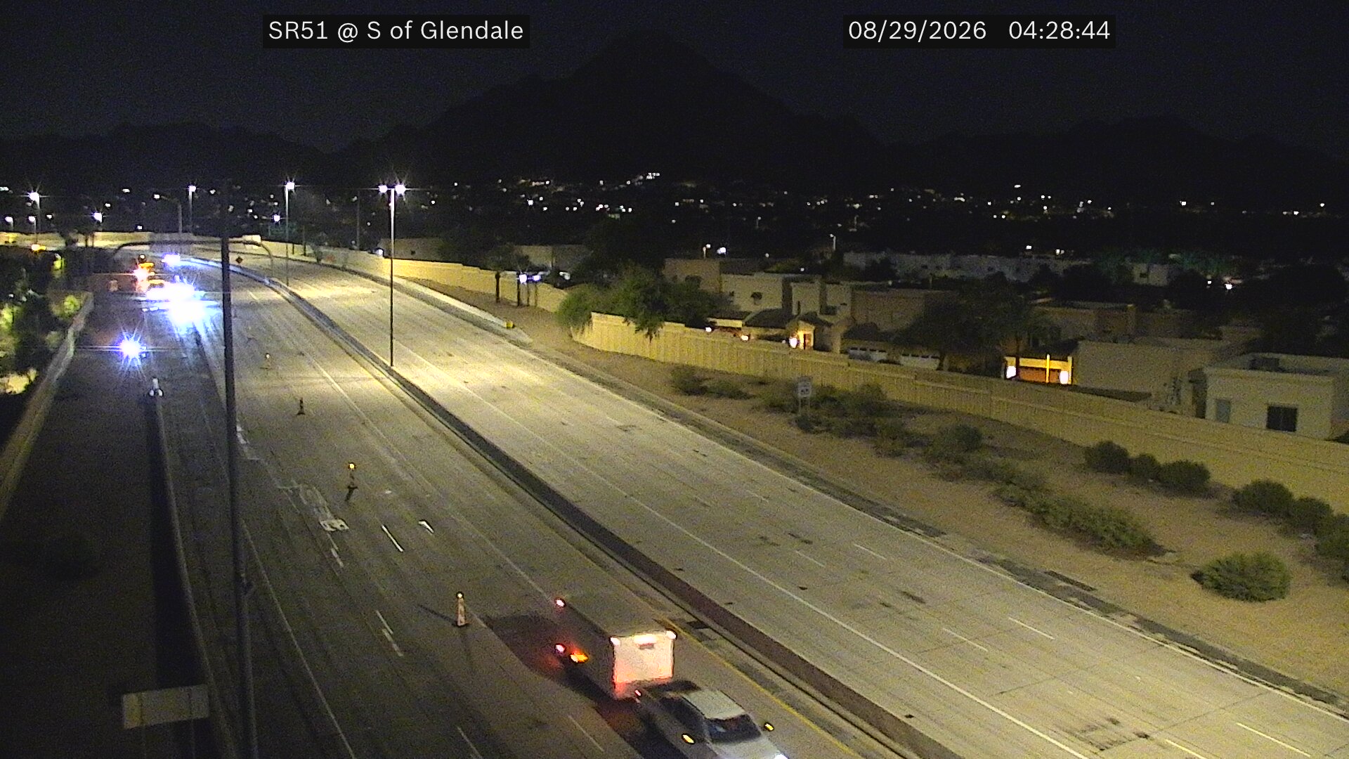 SR-51 @S of Glendale Ave live camera view