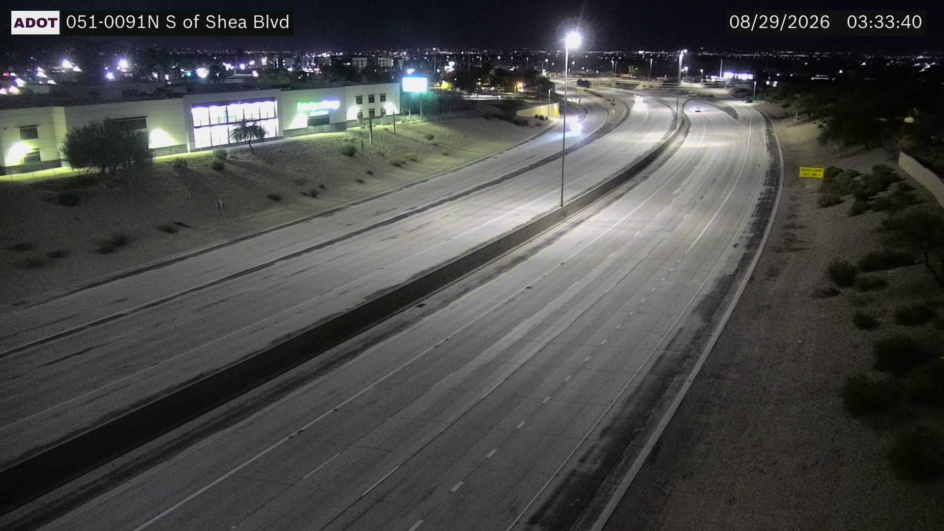 SR-51 @S of Shea Blvd live camera view