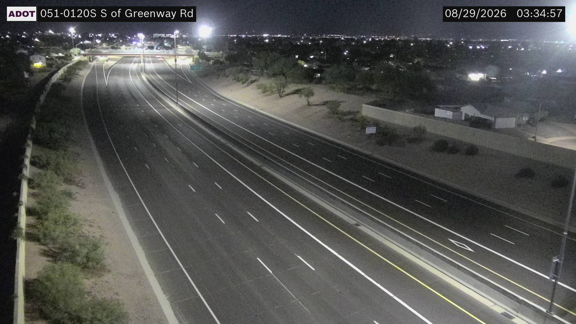 SR-51 @S of Greenway Rd live camera view