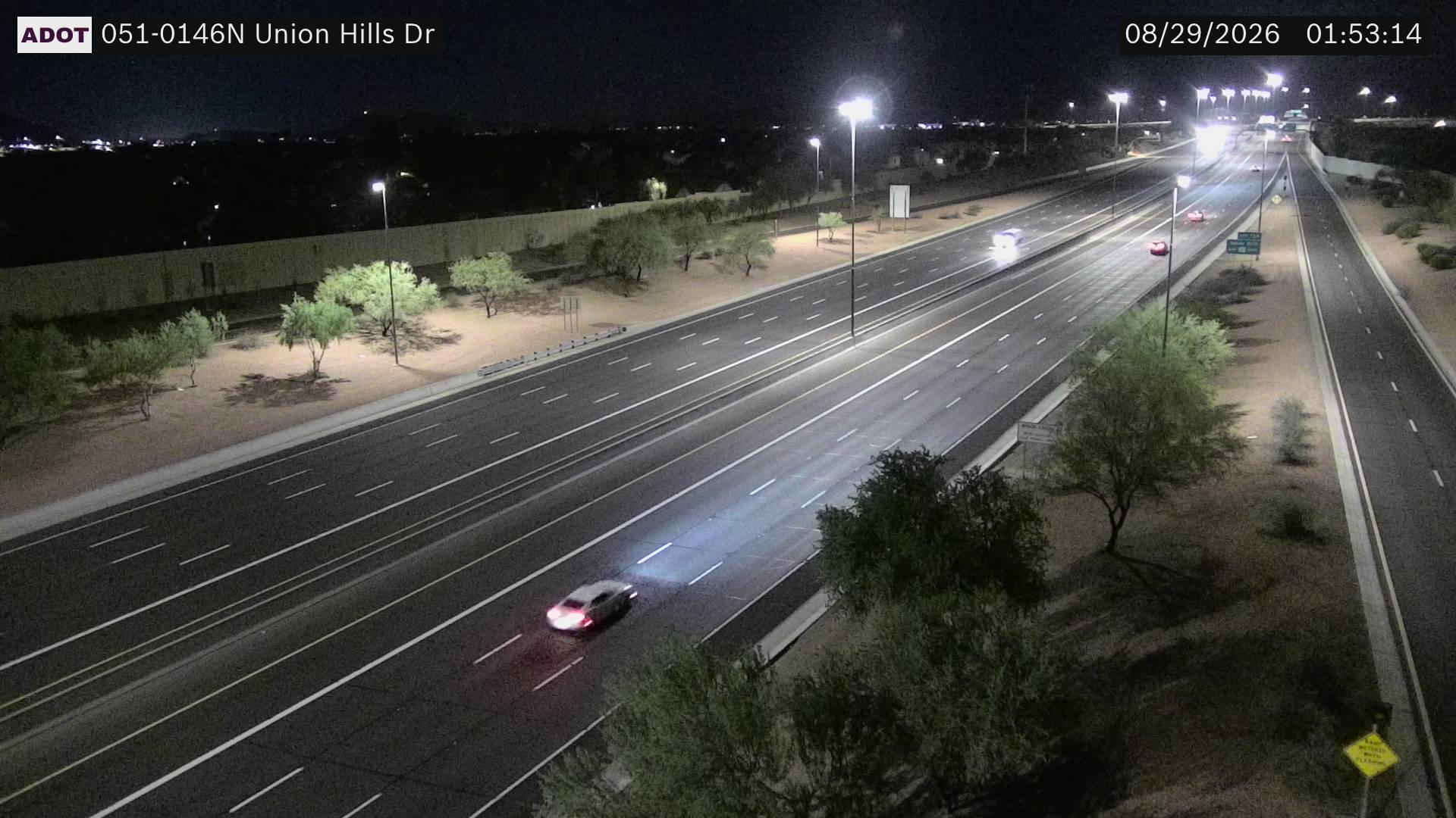 SR-51 @Union Hills Dr live camera view