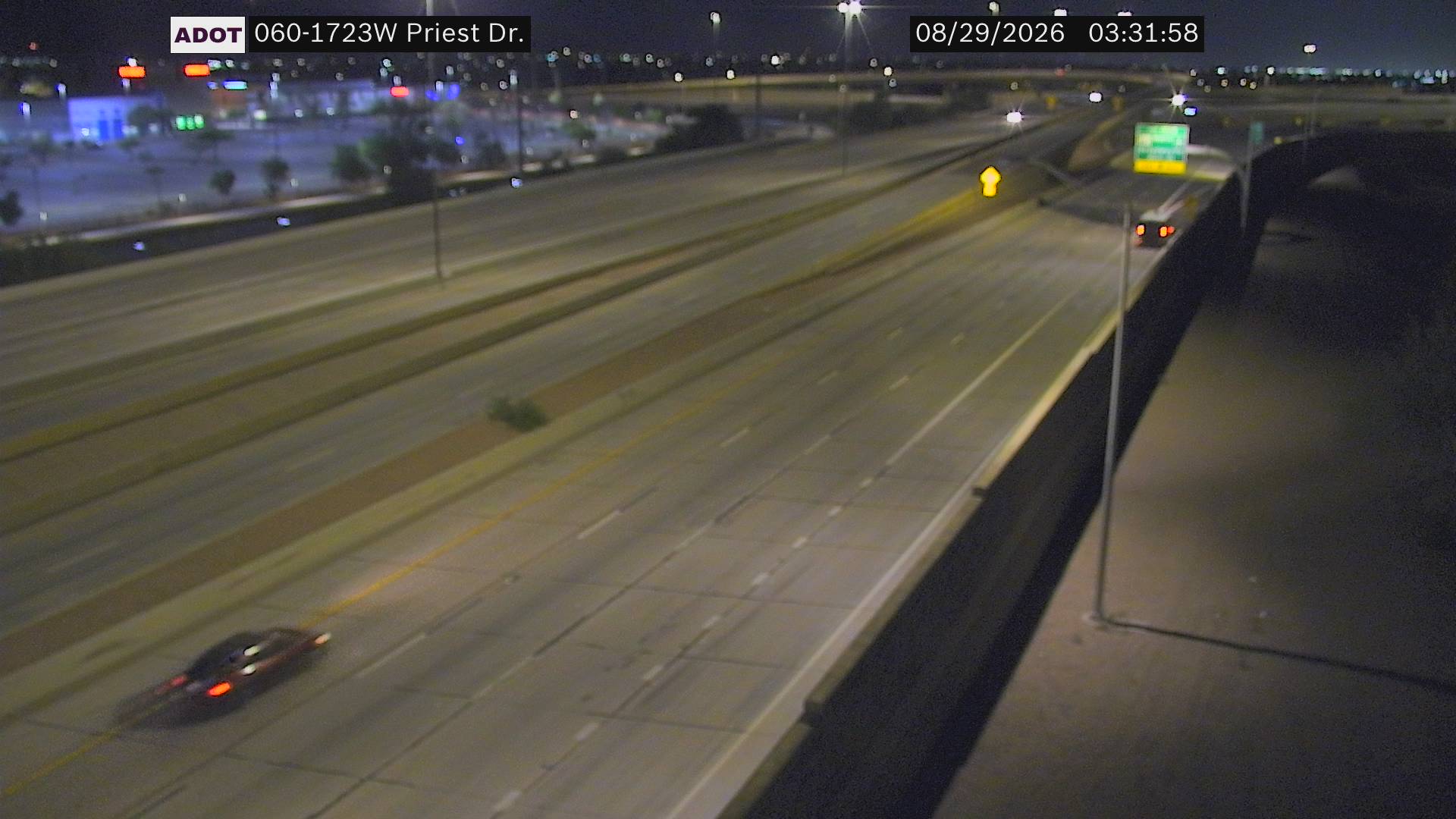 US-60 @Priest Dr live camera view