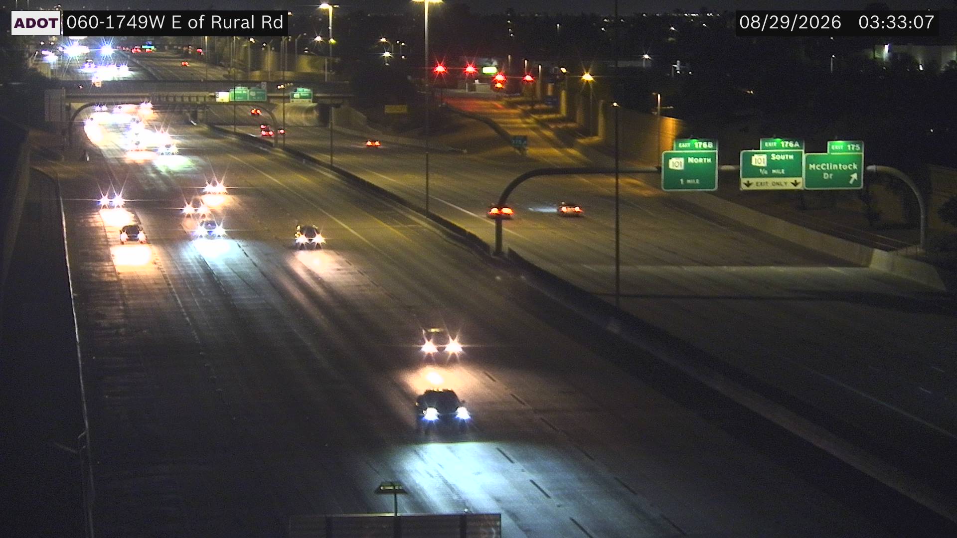 US-60 @E of Rural Rd live camera view