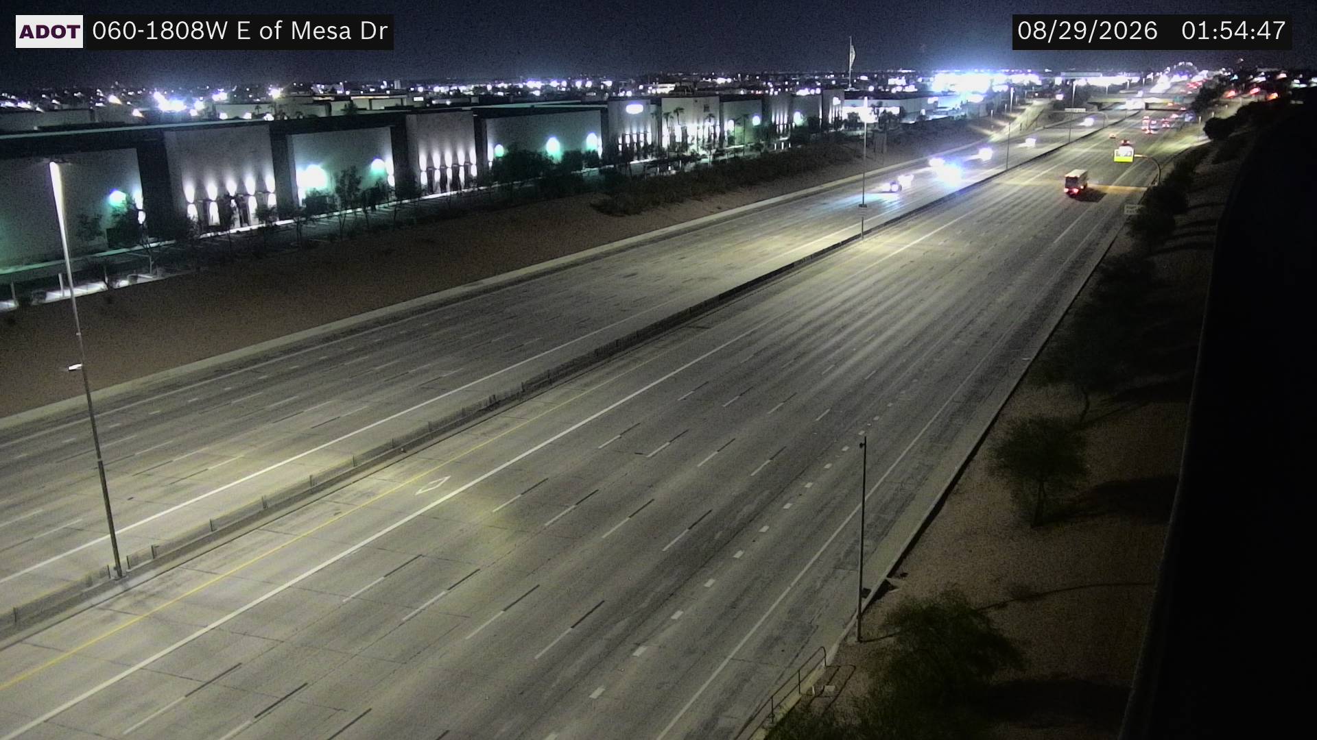 US-60 @E of Mesa Dr live camera view