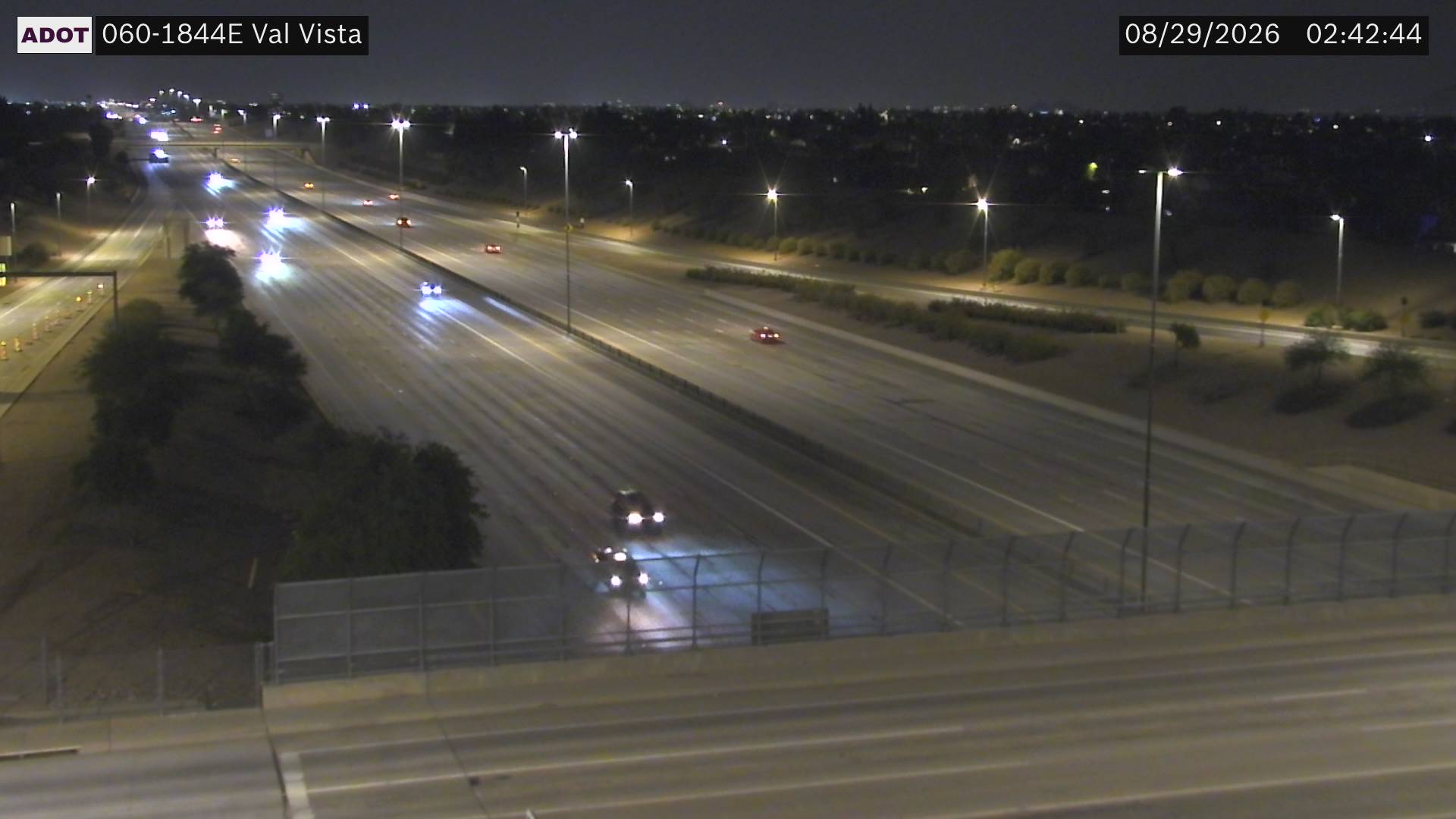 US-60 @Val Vista Dr live camera view