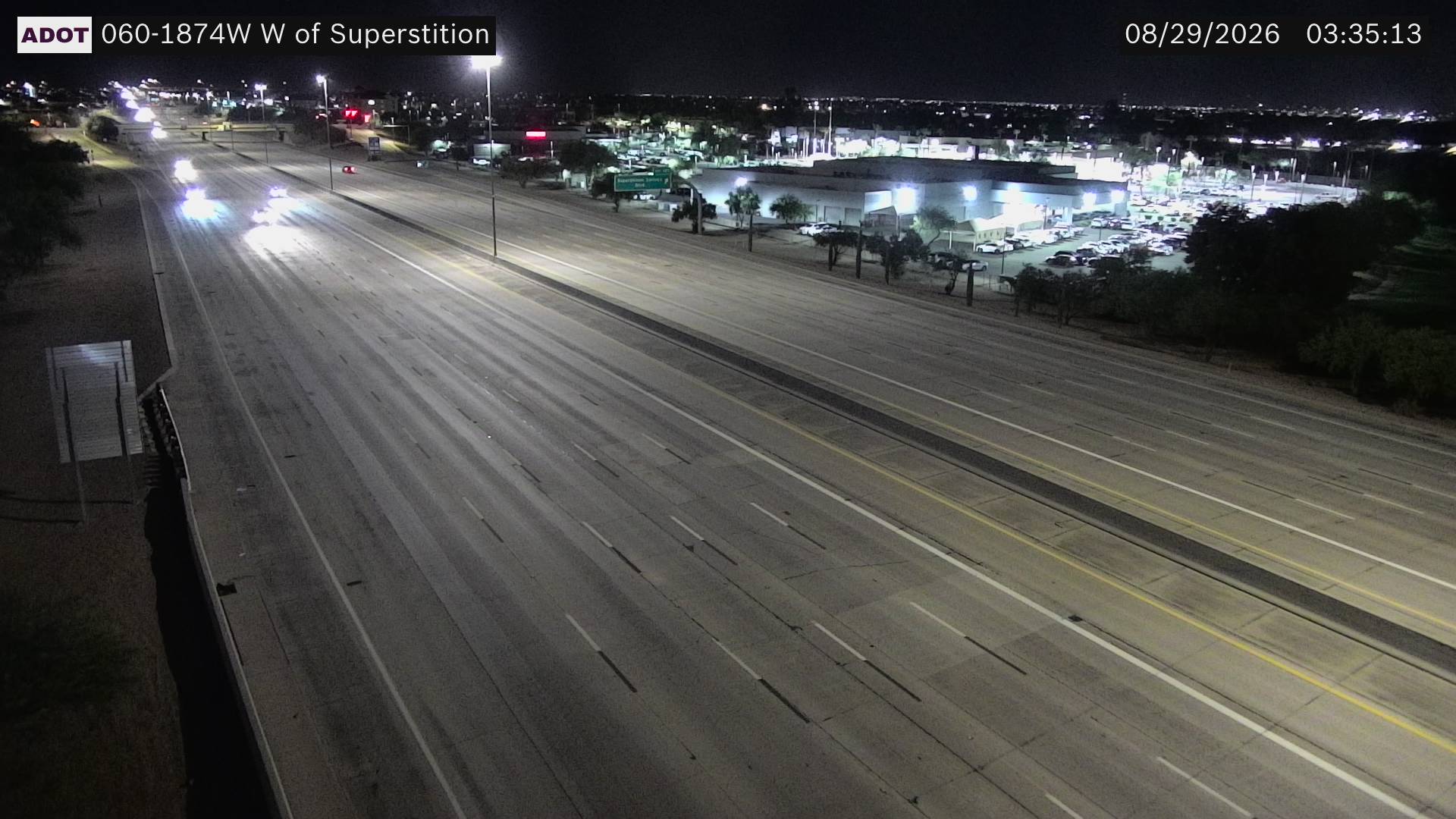US-60 @W of Superstition live camera view