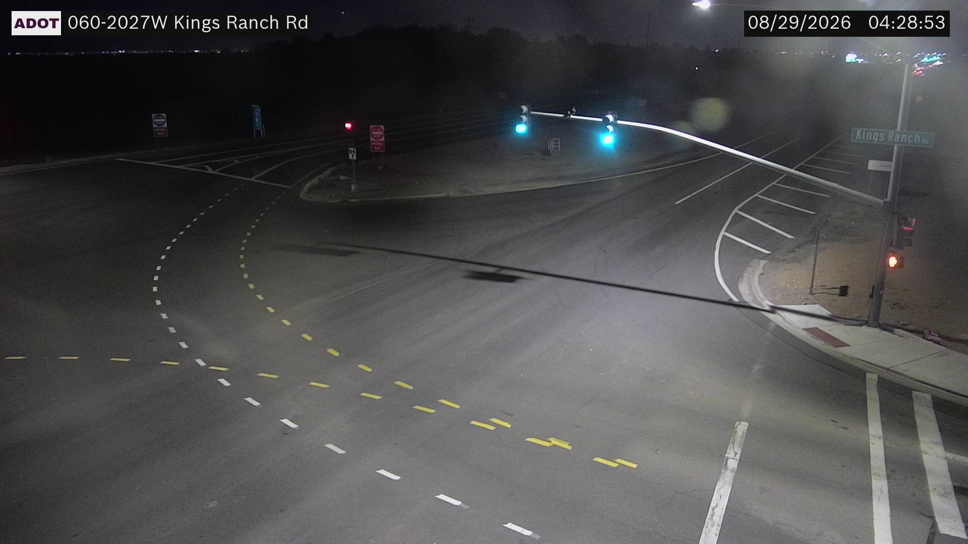 US-60 @Kings Ranch Rd live camera view