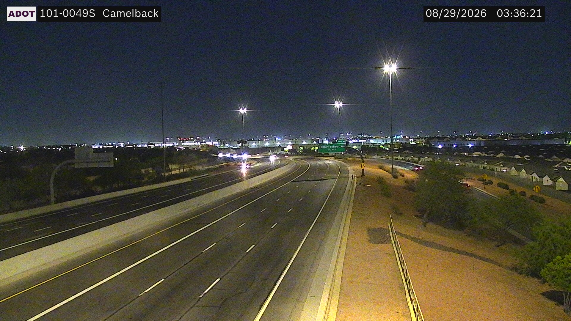 SR-101 @Camelback Rd live camera view