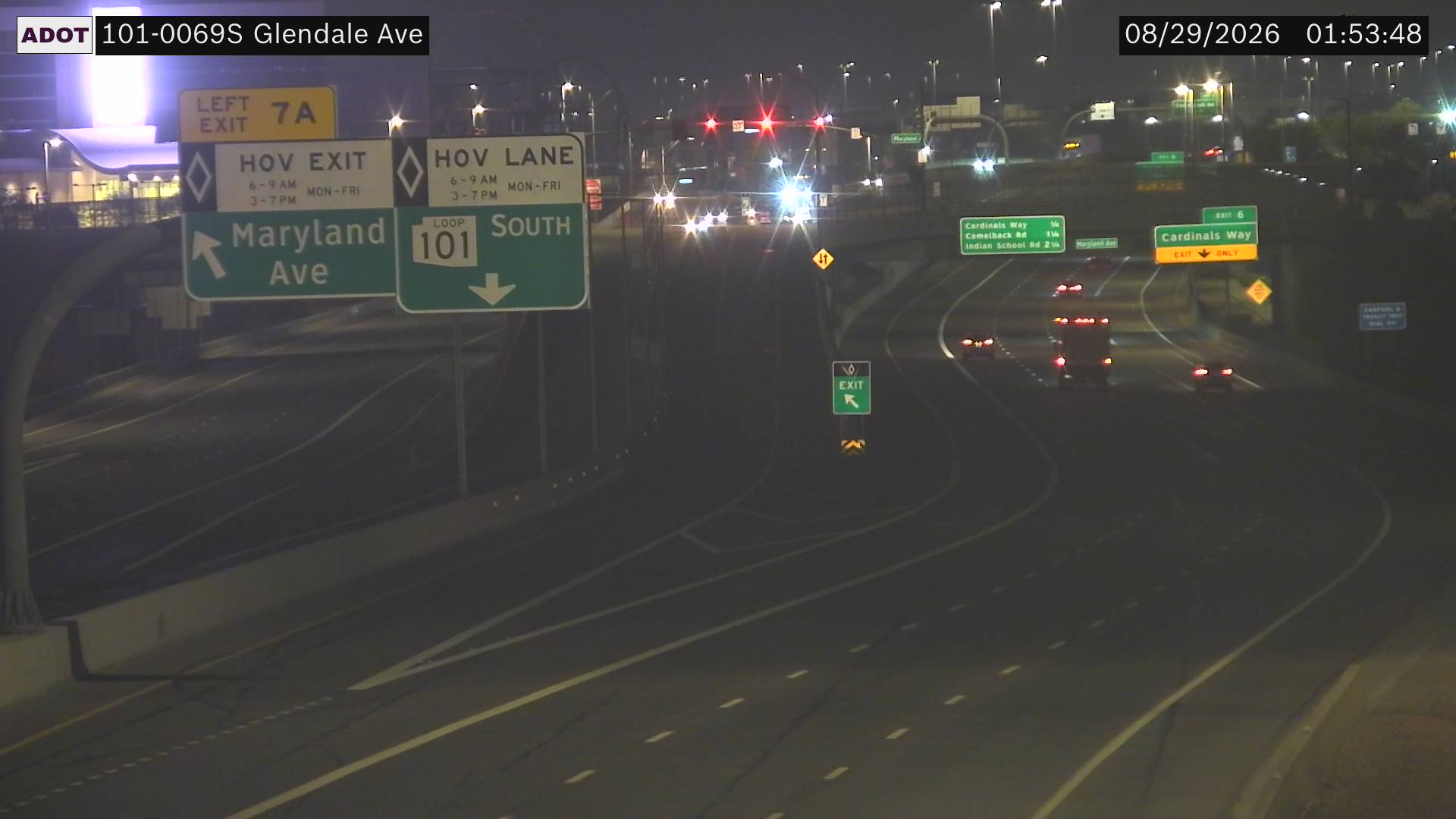 SR-101 @Glendale Ave live camera view