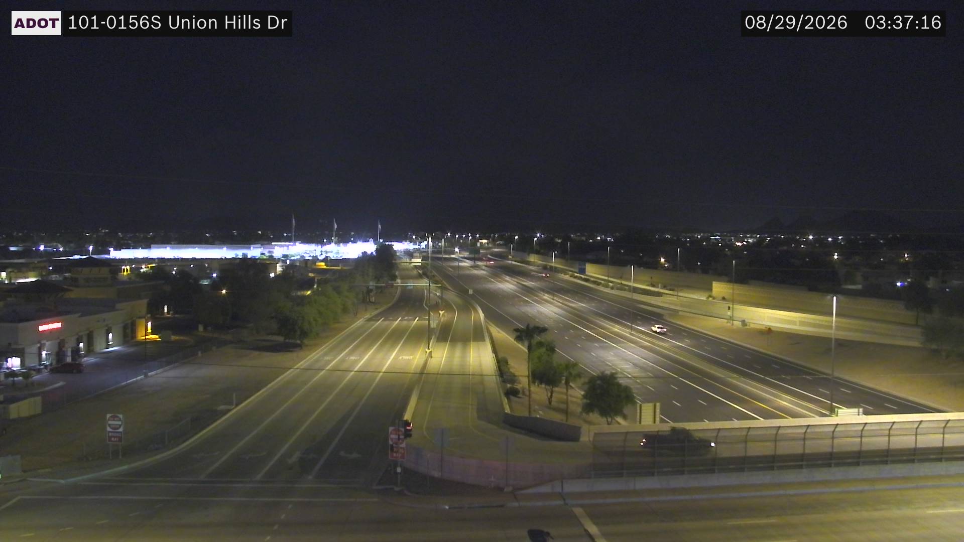SR-101 @Union Hills Dr live camera view