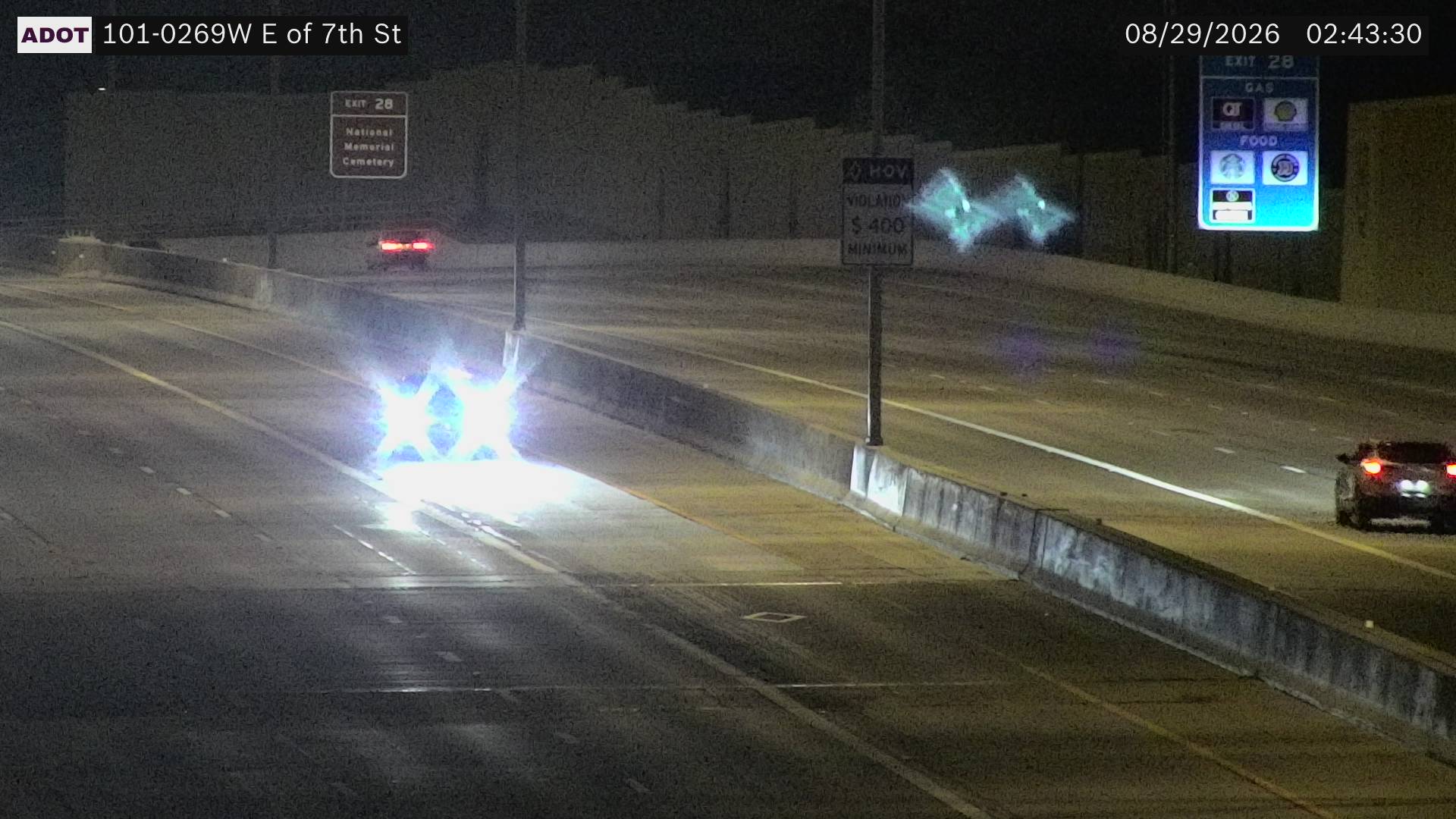 SR-101 @E of 7th St live camera view