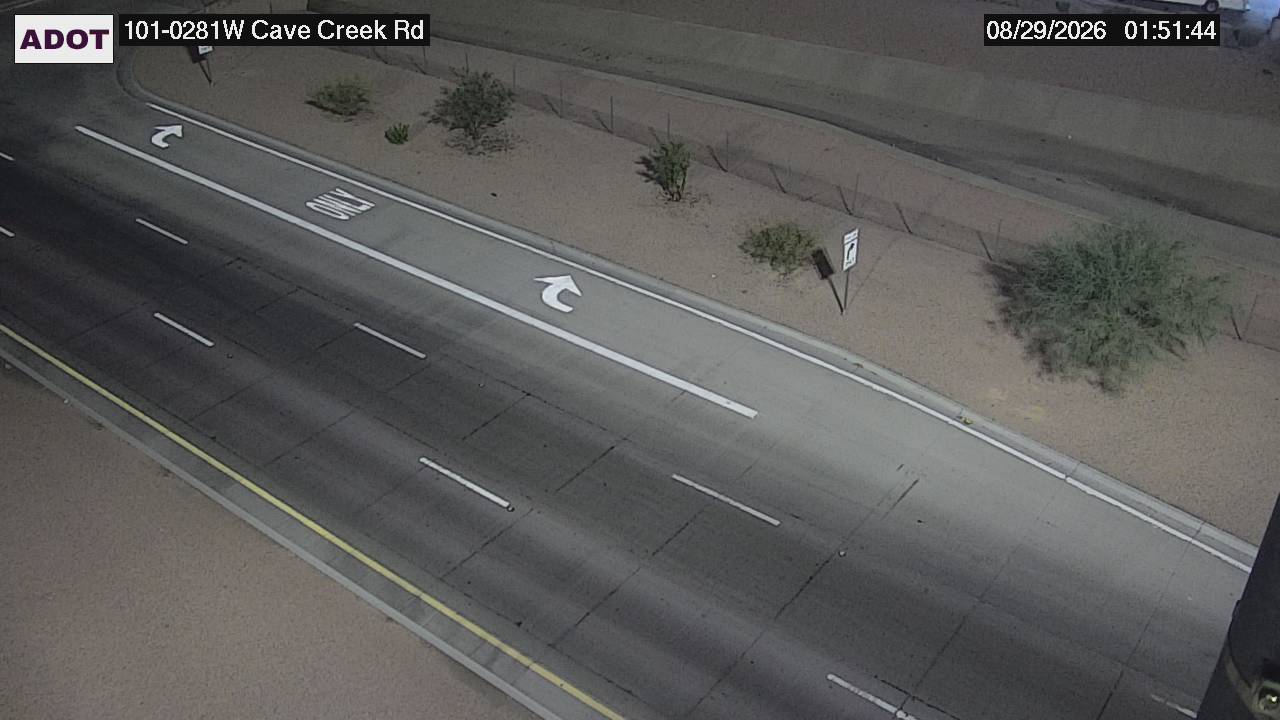 SR-101 @Cave Creek Rd live camera view