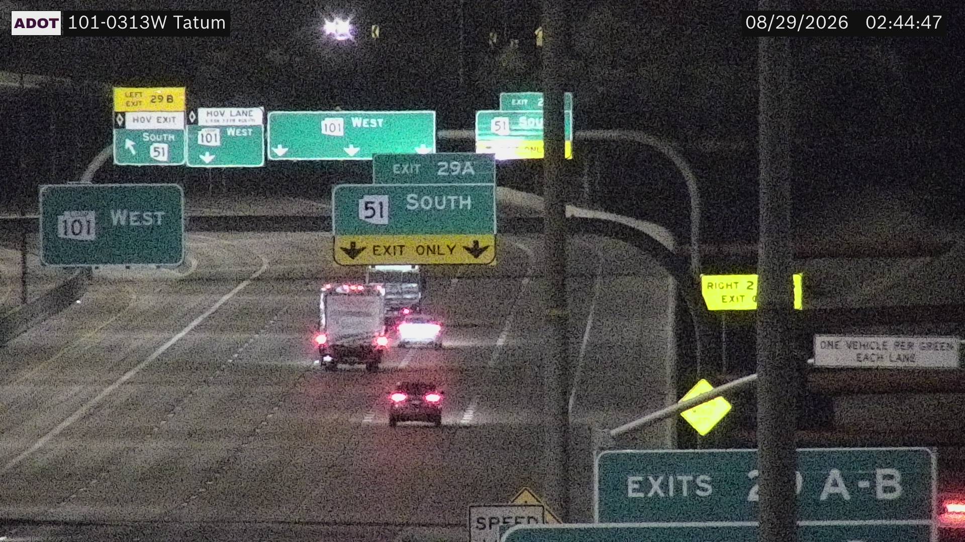 SR-101 @Tatum Blvd live camera view